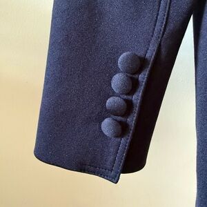 Yves Saint Laurent Navy Soft Blazer